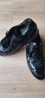 Dames Sneakers Paul Green mt 39,5 zwart lak, Kleding | Dames, Schoenen, Zwart, Ophalen of Verzenden, Sneakers of Gympen, Paul Green