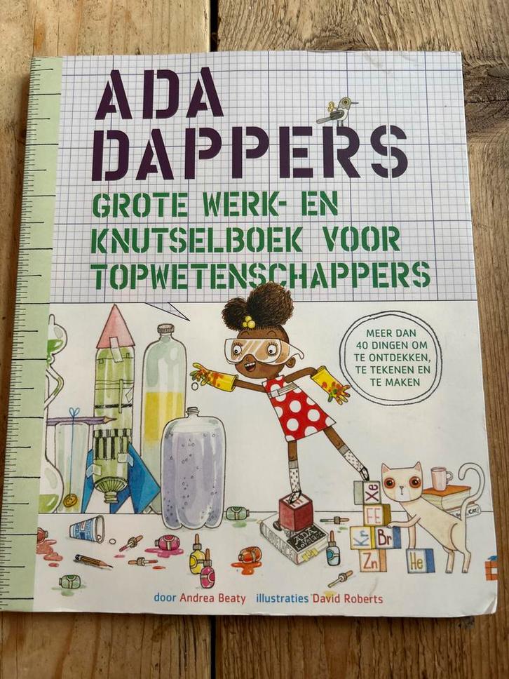 Ada Dappers: Groot Werk- en Knutselboek, Boeken, Kinderboeken | Jeugd | onder 10 jaar, Gelezen, Non-fictie, Ophalen of Verzenden