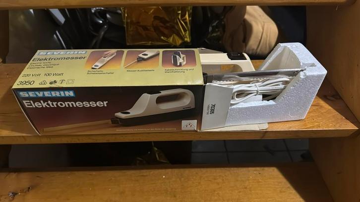 Severin Elektromesser - Elektrisch Mes, Huis en Inrichting, Keuken | Keukenbenodigdheden, Zo goed als nieuw, Verzenden