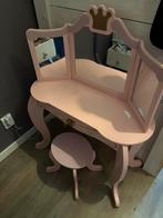 Roze Kinder Kaptafel met Spiegel, Huis en Inrichting, Ophalen, Gebruikt