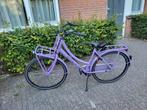 Paarse fiets 26 inch incl mand, Fietsen en Brommers, Fietsen | Meisjes, Ophalen of Verzenden, Zo goed als nieuw, 26 inch of meer