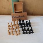 Schaakstukken schaakset hout Staunton Homas origineel, Ophalen of Verzenden, Gebruikt, Homas