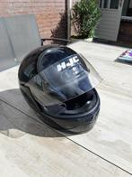 Motor helm zwart met gelaatscherm, XL, Tweedehands