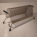 Vintage jaren 60 messing platenhouder, Muziek en Instrumenten, Ophalen of Verzenden, Gebruikt