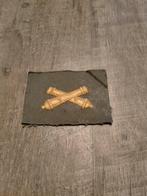 WO2 US Army officer branch insignia , field artillery, Verzamelen, Militaria | Tweede Wereldoorlog, Verzenden, Landmacht, Amerika