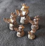 Opiumgewichten brons 5 x draken hinta 19e eeuw Opium Gewicht, Ophalen of Verzenden