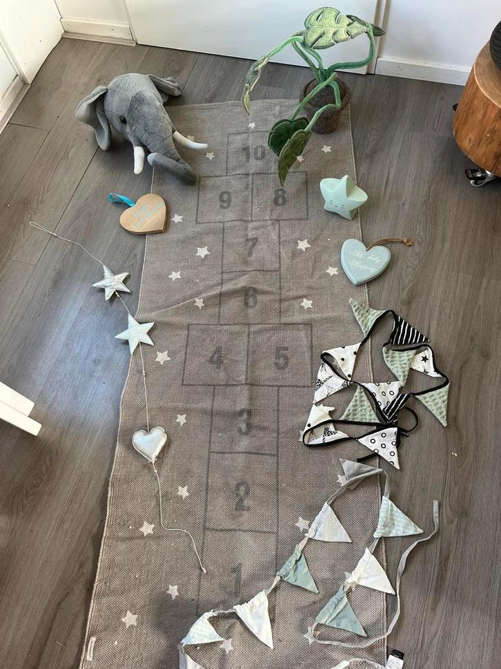 Kinderkamer Accessoires: Kleed, Slingers & Meer!, Kinderen en Baby's, Kinderkamer | Inrichting en Decoratie, Gebruikt, Kleed of Kussen