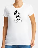 Mickey Mouse T-shirt dames XS,S,M,L,XL,2XL,3XL Nieuw, Overige kleuren, Verzenden, Maat 46/48 (XL) of groter, Nieuw