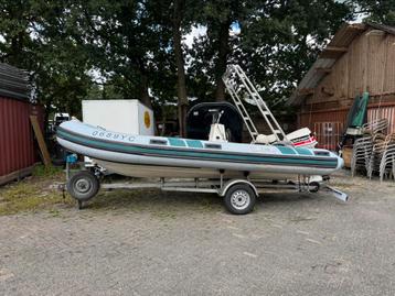 Rubberboot mariner 540 met 90pk beschikbaar voor biedingen