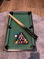 Prachtig mini pooltafel, Ophalen, Zo goed als nieuw, Pooltafel