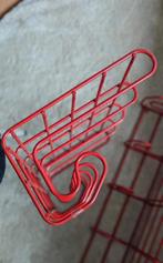 Vintage IKEA Fran kapstok in rood - Wandkapstok/schoenenrek, Wandkapstok, Ophalen of Verzenden, Zo goed als nieuw, Minder dan 100 cm