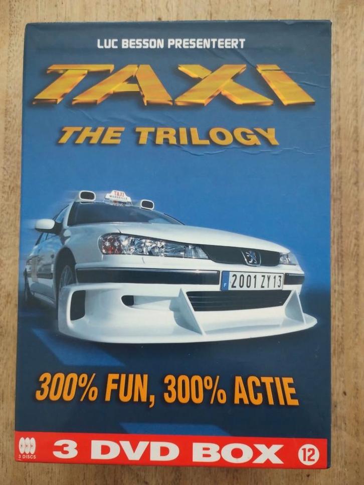Trilogie TAXI deel 1+2+3 * aanbieding *, Cd's en Dvd's, Dvd's | Klassiekers, Zo goed als nieuw, Actie en Avontuur, 1980 tot heden