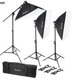 Bresser BR-2246 3375W daglichtset continu lichset, Ophalen, Lamp of Flitsset, Gebruikt, Onbekend