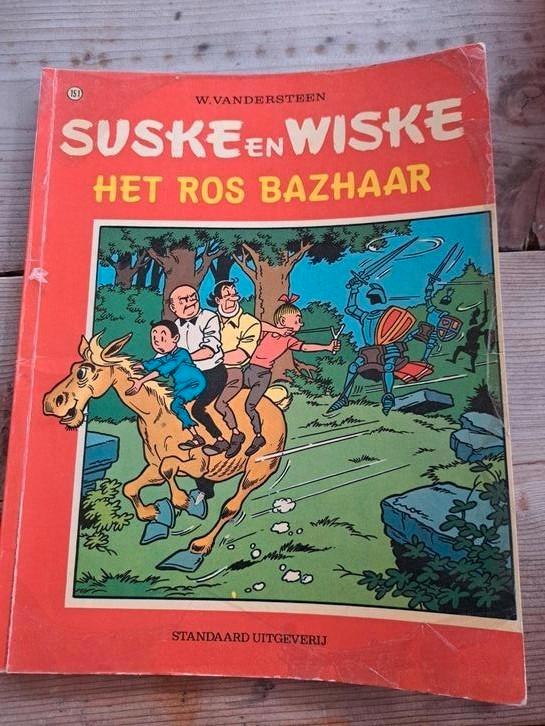 Suske en wiske 151 het ros bazhaar 1e druk, Boeken, Stripboeken, Gelezen, Eén stripboek, Ophalen of Verzenden