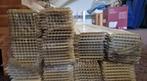 100 witte kunststof rabatdelen + extra, Doe-het-zelf en Verbouw, Hout en Planken, Ophalen, Minder dan 25 mm, Overige typen, Nieuw