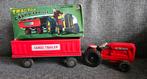 Tractor met Cargo Trailer Speelgoed, Antiek en Kunst, Ophalen of Verzenden