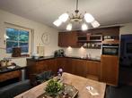 Luxe gebruikte keuken met granieten aanrechtblad, Huis en Inrichting, Keuken | Complete keukens, Ophalen, Gebruikt, Bruin, Hoekkeuken