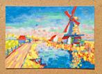 J.N. Collette (1889-1958) - Molen bij het water, Ophalen of Verzenden, 1980 tot heden, Ongelopen, Overige thema's