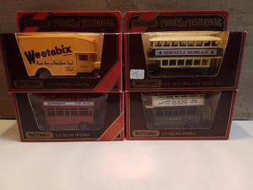 4 Matchbox models of yesteryear.  beschikbaar voor biedingen
