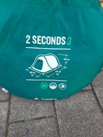 Tent uitwerp 2 seconds 3, Caravans en Kamperen, Ophalen, Zo goed als nieuw, Tot en met 2
