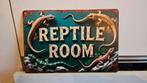 Reptile Room Wandbord - 20x30 cm, Ophalen of Verzenden, Nieuw
