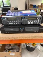 Omnitronic XCP-2800 - dubbele cd speler, Ophalen of Verzenden, Nieuw, Dj-set, Overige merken