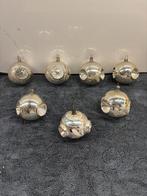 Oude glazen deukballen met 3 deukjes, Ophalen of Verzenden, Zo goed als nieuw