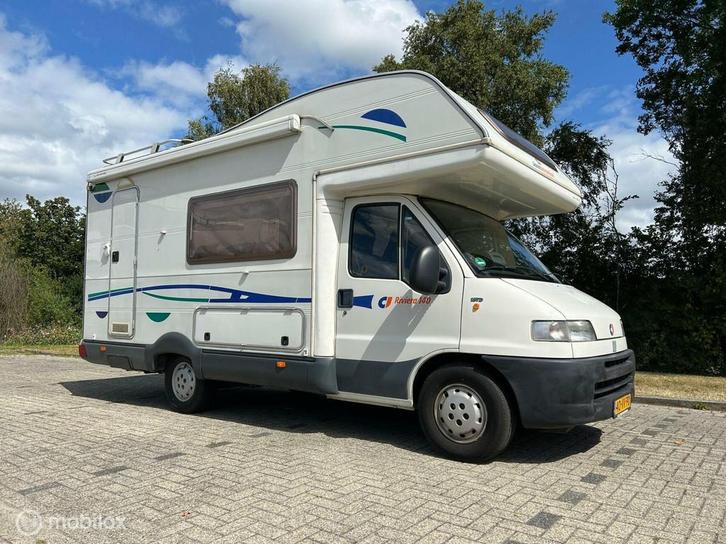 Fiat DUCATO 1.9 TD Half integraal camper 3de eigenaar NETJES, Caravans en Kamperen, Campers, Bedrijf, Fiat, Diesel, Handgeschakeld