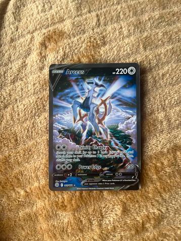 Arceus V Pokémon Kaart - 166/172 beschikbaar voor biedingen