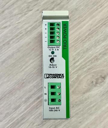 PHOENIX CONTACT - 12 VDC - 5A - Power Supply - 2866475 beschikbaar voor biedingen