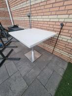 Tuintafel aluminum  frame, waterdicht blad, Ophalen of Verzenden, Zo goed als nieuw, Rechthoekig