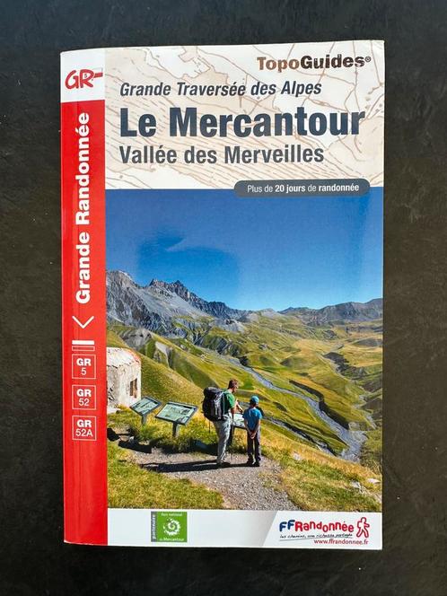 Wandelgids GR5 Le Mercantour, Boeken, Reisgidsen, Gelezen, Fiets- of Wandelgids, Europa, Overige merken, Ophalen of Verzenden