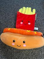 Knuffel broodje worst met frietzak nieuw / thema party, Ophalen of Verzenden, Nieuw, Overige typen
