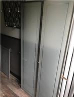 6 Melkglazen Kastdeuren, Doe-het-zelf en Verbouw, Deuren en Horren, Ophalen, Minder dan 80 cm, Binnendeur, Minder dan 200 cm