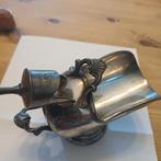 Verzilverd suikerpot met schepje, Antiek en Kunst, Antiek | Goud en Zilver, Ophalen of Verzenden