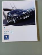 Peugeot 207 RC 4 / 2007 8 pag. Duits, Boeken, Verzenden, Zo goed als nieuw, Peugeot