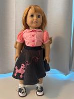 American girl doll Maryellen + poodle skirt outfit, Verzamelen, Poppen, Ophalen of Verzenden, Zo goed als nieuw, Pop
