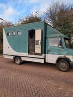Mercedes-Benz paardenvrachtwagen; RVS inrichting; C; 1990, Dieren en Toebehoren, Paarden en Pony's | Trailers en Aanhangwagens