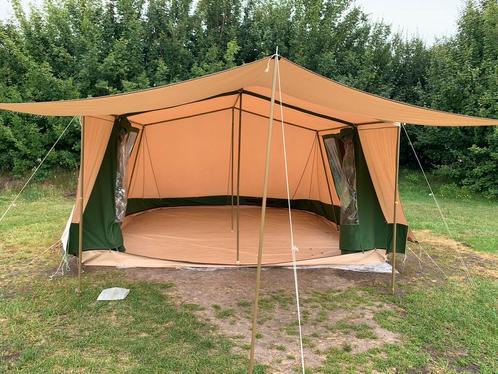 Esvo chalet 6 persoons tent, Caravans en Kamperen, Tenten, tot en met 6, Gebruikt, Ophalen