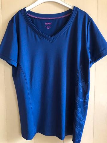 Sportief T-shirt, z.g.a.n. ESPRIT Comfort line. Maat 44. beschikbaar voor biedingen