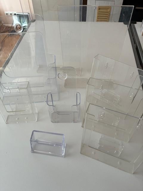 Plexiglas display materiaal, Ophalen of Verzenden, Gebruikt