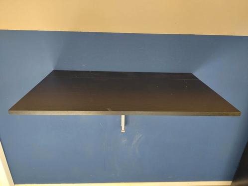 Klaptafel voor aan de wand (Ikea, Bjursta), Huis en Inrichting, Tafels | Statafels, Gebruikt, Ophalen