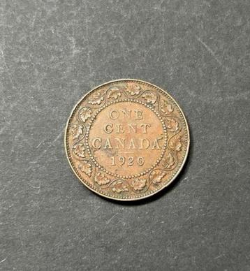 One Cent Canada, 1920 beschikbaar voor biedingen