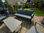 Jysk Vonge Tuinset - Aluminium, Tuin en Terras, Ophalen, 4 zitplaatsen, Gebruikt, Aluminium