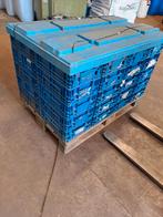 Magazijnbakken kunststof bakken 1 euro p stuk, Ophalen, Gebruikt, Minder dan 50 cm, Minder dan 40 cm