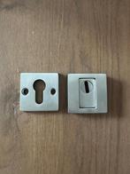 Intersteel mat rvs grijs veiligheid beslag cillinder, Ophalen of Verzenden, Nieuw, Rvs, Klink of Kruk