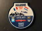 Patch RNLAF MLD 860 SQN Marine Squale 2024, Ophalen of Verzenden, Luchtmacht, Nederland, Embleem of Badge