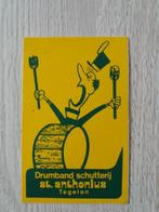 sticker Drumband schutterij st. anthonius te Tegelen, Ophalen of Verzenden, Zo goed als nieuw, Bedrijf of Vereniging