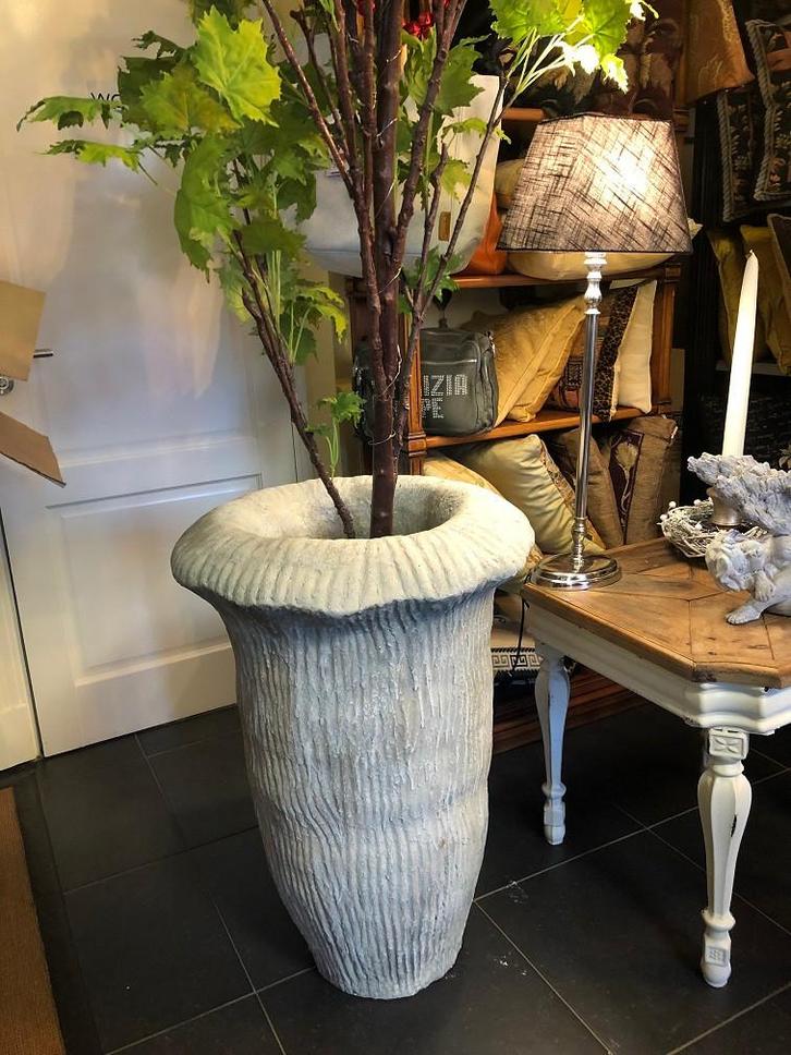 NIEUWE GROTE VAAS - BLOEMPOT PLANTENPOT – HANDGEMAAKT, Huis en Inrichting, Woonaccessoires | Vazen, Nieuw, Overige kleuren, 75 cm of meer