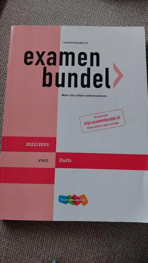 Examenbundel vwo Duits 2022/2023, Boeken, Schoolboeken, Zo goed als nieuw, Duits, VWO, Ophalen of Verzenden